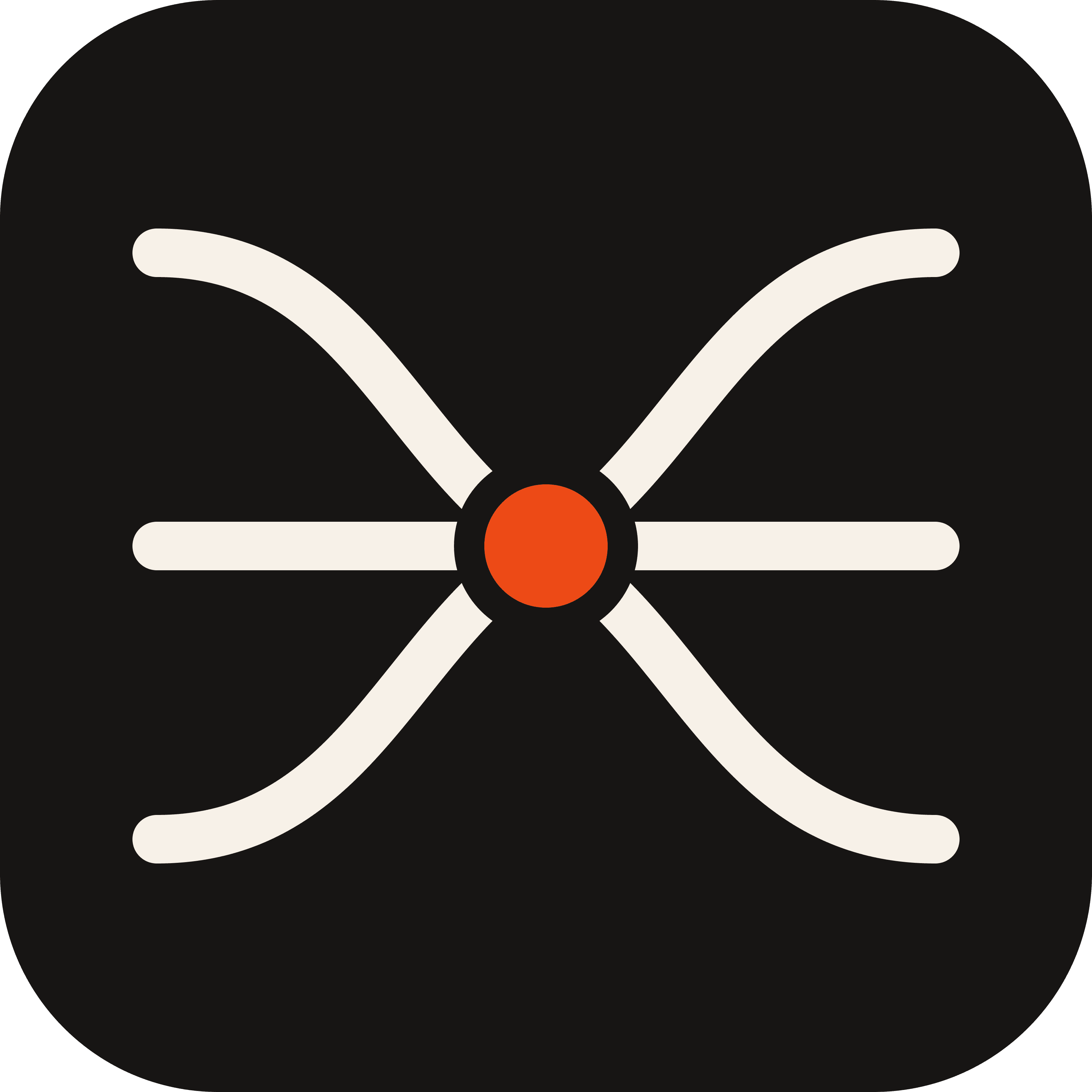 Dark social avatar Warm Winter Confluence logo